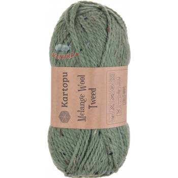 Příze Vlnika-Kartopu Melange Wool Tweed M1380
