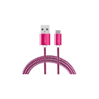 GoGEN USBAC100MM2 USB / USB-C, opletený, 1m