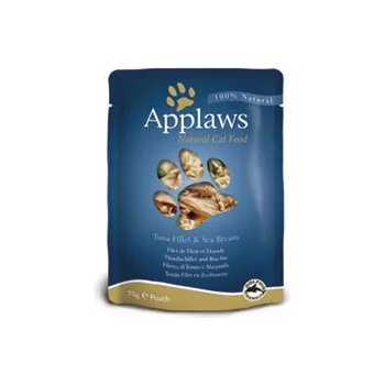 Image 1 of Applaws Tuna with Seabream in Broth - риба тон и ципура в бульон 70gr