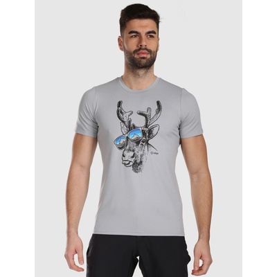 Kilpi Мъжка функционална тениска Kilpi LISMAIN-M Светло сиво Kilpi | Siv | МЪЖЕ | 3XL