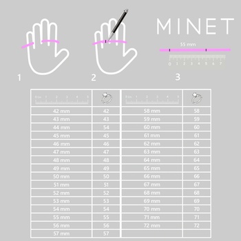 Minet Stříbrný prsten KŘÍŽEK s bílými zirkony