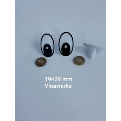 Ovalne Oči 19*29 mm