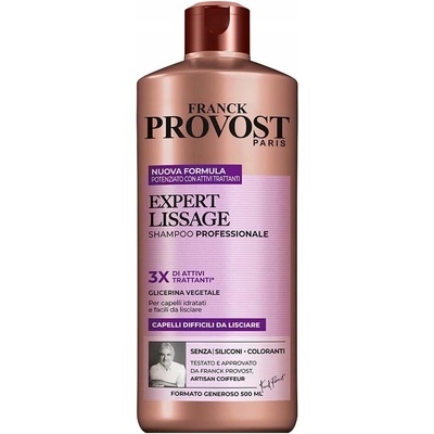 Franck Provost Expert Lissage profesionální šampon na vlasy 500 ml