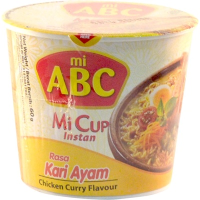 ABC nudle kuřecí kari kelímek 60 g