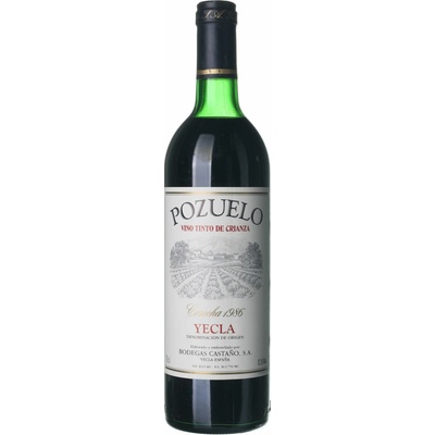 Pozuelo Yecla suché červené 1986 0,75 l (holá láhev)