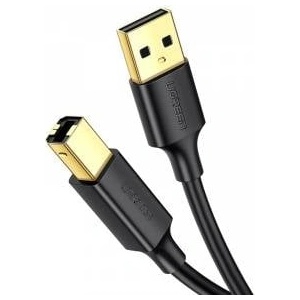 Ugreen USB Typ B Druckerkabel (männlich) - USB 2.0 (männlich) 480 Mbit/s 1, 5 m schwarz (US135 10350)