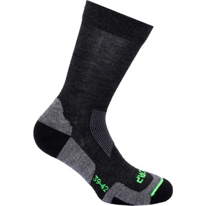 CMP Мъжки туристически чорапи CMP Trekking Wool Sock Walking socks - Nero Melange - размер 43-45 (EU) (201-7939-0212)