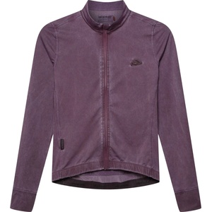 CafÉ du cycliste Мъжка фланелка с дълъг ръкав за колоездене Café du cycliste Charlie Cycling jersey - Cold Dye Mineral Pink (056-4332-0113)