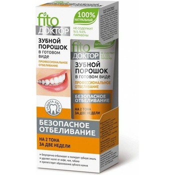 Fito Kosmetik zubný prášok vo forme pasty profesionálne bielenie 45 ml