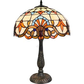 Brilagi - Tiffany витражна настолна лампа MIRABELLA 2xE27/60W/230V (BG4403)