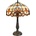 Brilagi - Tiffany витражна настолна лампа MIRABELLA 2xE27/60W/230V (BG4403)