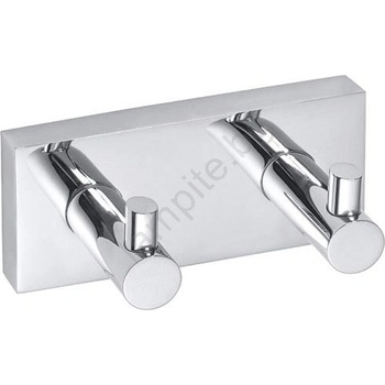 Bemeta Закачалка 12x5, 5 см сребриста (BD0008)