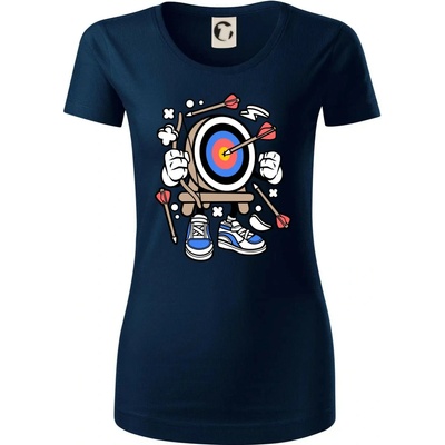 Lukostřelba komiks Dámské triko z organické bavlny Origin GOTS Námořní modrá velmi tmavá téměř černá – Zbozi.Blesk.cz