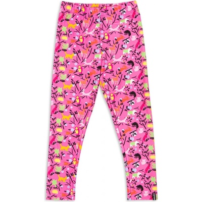 Wouki Dětské multifunkční kalhoty Niki Pink sangria