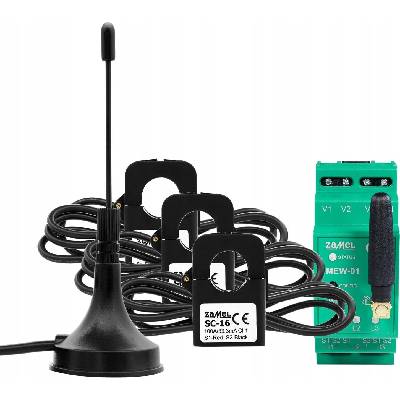 SPL10000031 Wi-Fi енергиен монитор 3F+N 100A с външна антена (SPL10000031)