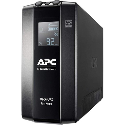 APC Back UPS Pro BR 900VA, 6 Outlets, AVR, LCD Interface (BR900MI)