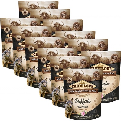 Carnilove Buffalo & rose petals 12 x 300 g