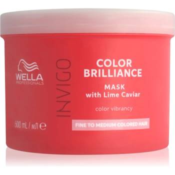 Image 1 of Wella Invigo Color Brilliance хидратираща маска за фина коса 500ml