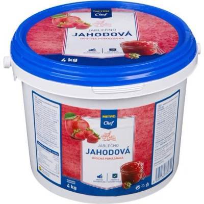 METRO Chef Pomazánka ovocná jablečno-jahodová 4 kg kbelík