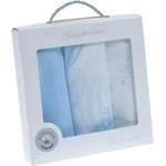 Gamberritos Муселинови пелени Gamberritos - 70 x 70 cm, 3 броя, сини (108121) - baby