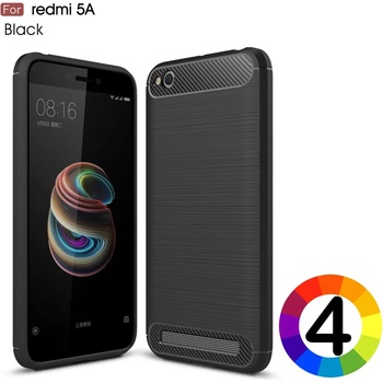 Image 1 of Xiaomi Redmi 5A Удароустойчив Carbon Fiber Калъф и Протектор