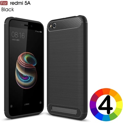 Xiaomi Redmi 5A Удароустойчив Carbon Fiber Калъф и Протектор