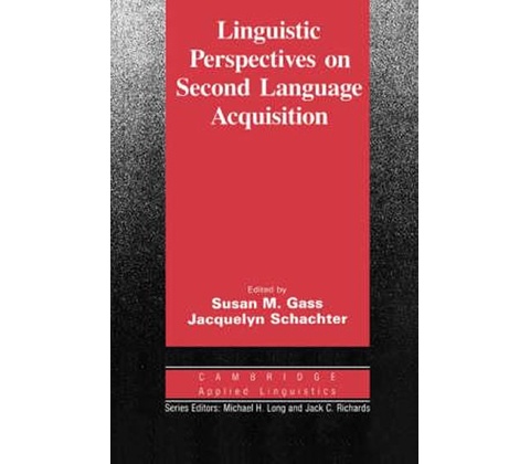 Linguistic Perspectives on Second Language Acquisition