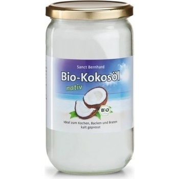 Sanct Bernhard Kokosový olej za studena lisovaný Bio 1000 ml