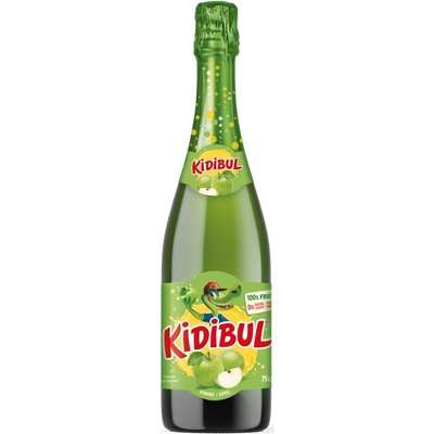 Kidibul Dětský šumivý nápoj 100% Jablko 0,75 l