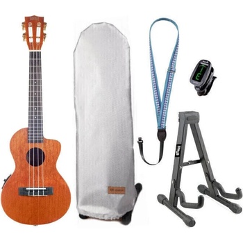 Mahalo Electric-Acoustic Tenor Ukulele SET Vintage Natural Тенор укулеле (MJ3CE-VNA-SET)