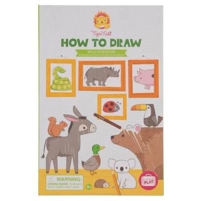 Tiger Tribe Как да рисуваме - Дивото кралство - Tiger Tribe (TR60227)