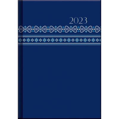 Print Blue A5 týždenný 2023