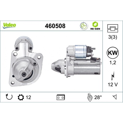 Startér VALEO 460508