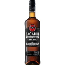 Bacardi Carta Negra 40% 1 l (holá láhev)