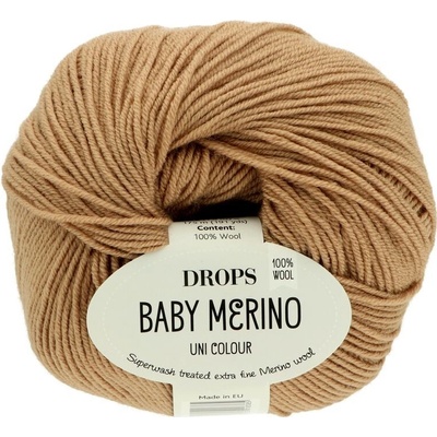 Drops Baby Merino UNI 55 hnedá