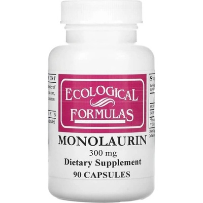 Ecological Formulas Монолаурин 300 mg 90 капсули | Ecological Formulas (03487 (MONOL) EF)