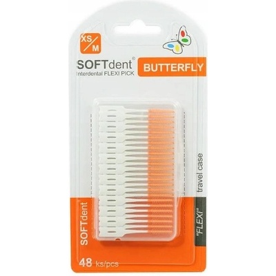 SOFTdent Butterfly FLEXI PICK 48 ks