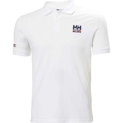 Helly Hansen MESSINA GRAPHIC FITTED POLO Bílá Černá