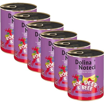 Dolina Noteci Superfood Srnec & Hovädzie 6 x 800 g