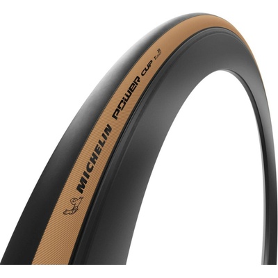 Michelin POWER CUP 700x30C 4x120TPI 300g hnedý bok skladací