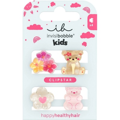 Invisibobble Kids Clipsar Kids Bearly Bloomed Bearly Bloomed