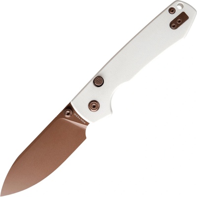 Vosteed Raccoon Top Liner Lock 14C28N Copper Dune White G10 A2913