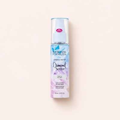 Physicians Formula Mineral Wear Diamond Setter hydratační a rozjasňující fixační sprej 65 ml
