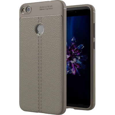 litchi pattern šedý – Huawei P9 Lite 2017 / P8 Lite 2017 / Honor 8 Lite