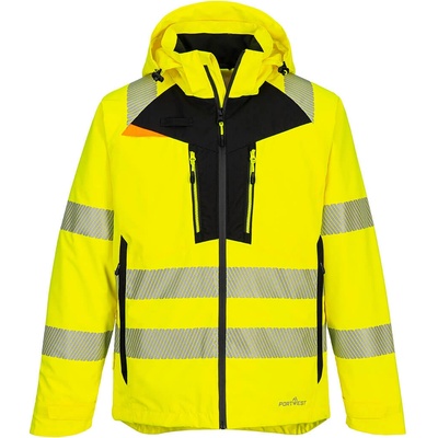 Portwest hi vis dx462 / Светлоотразително еластично яке за дъжд - hv жълто xxxl (dx462yerxxxl)