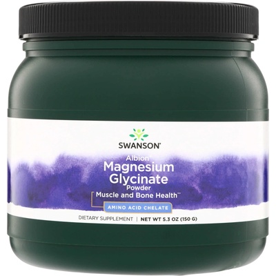 Swanson Magnesium Glycinate prášok 150 g