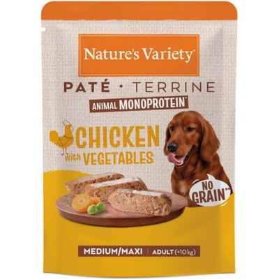 Natures Variety Original Paté No Grain Medium Maxi Adult kuřecí 8 x 300 g
