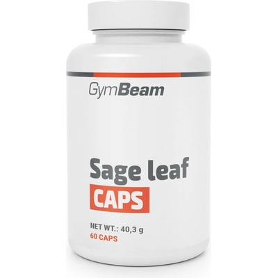 GymBeam Listy šalvie 60 kapsúl
