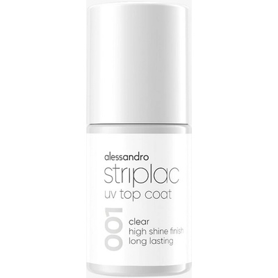 Hybridní lak top Alessandro Bezbarvý TOP COAT 6,5 ml