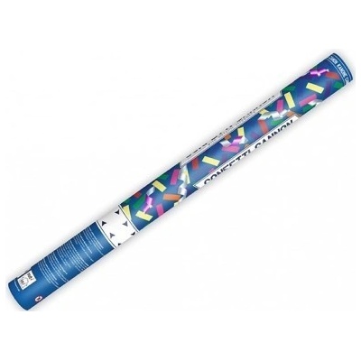 PartyDeco Vystrelovacie konfety farebné 40 cm